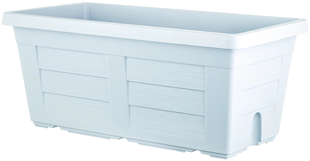 Bama FIORIERA RETTANGOLARE LEGNO Col. Ghiaccio cm. 80x40x34 h