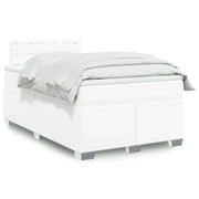 Giroletto a Molle con Materasso Bianco 120x190 cm in Similpelle 3286113