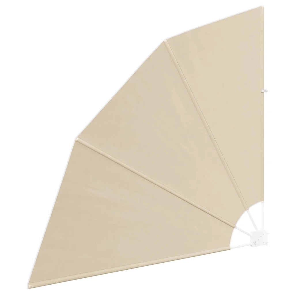 Schermo di Privacy per Balcone-Pannello per privacy 140 x 140 cm Poliestere Beige
