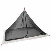 Tenda interna con tetto Nero 240 x 160 x 133 cm a rete