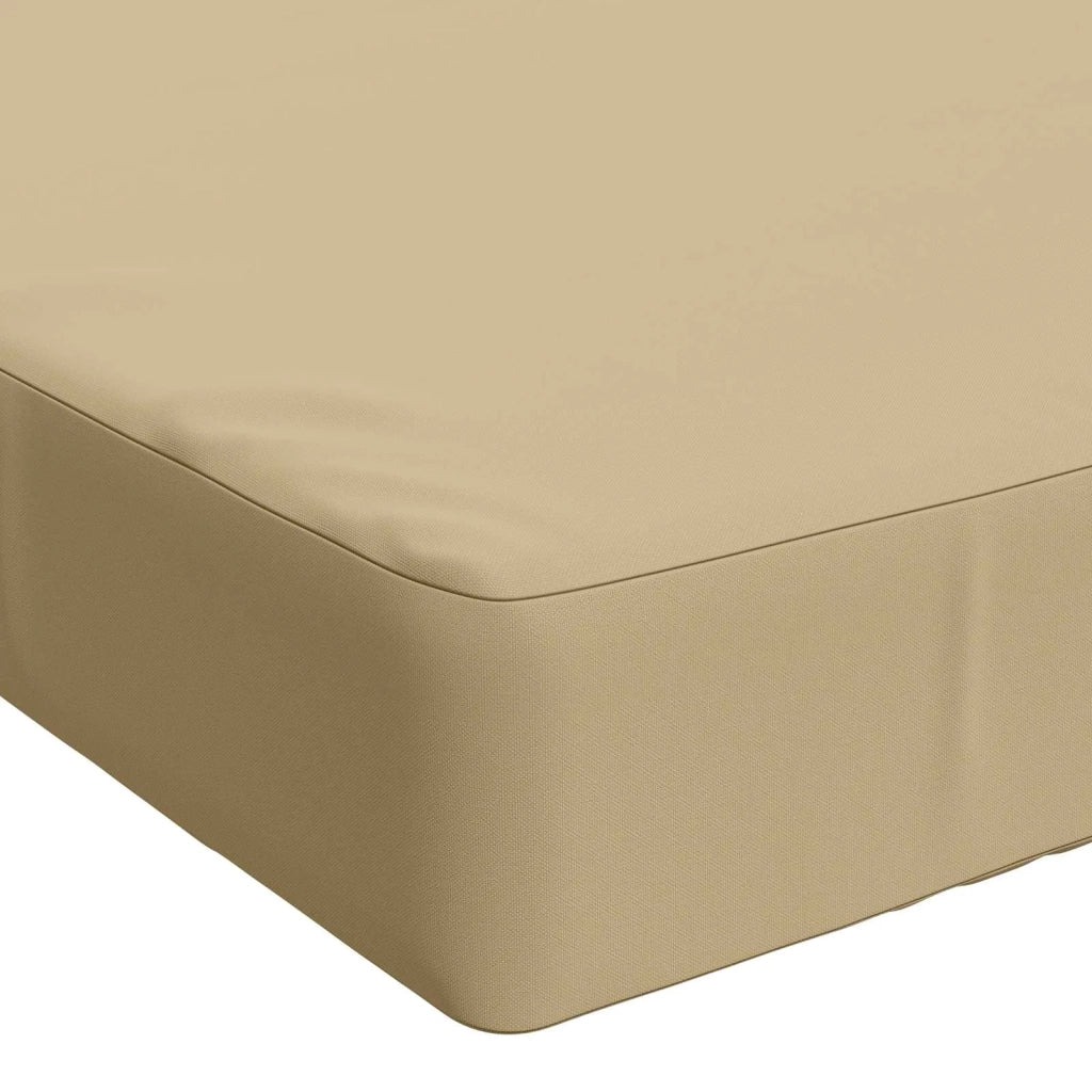 Cuscini per Panchina a 2 Pezzi SOEST 2 pz 100% Poliestere Beige 950151