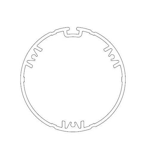 ADATTATORE OGIVA 65X1,8 RUOTA + CORONA NICE 515.26501 AUTOMAZIONE AUTOMATISMI