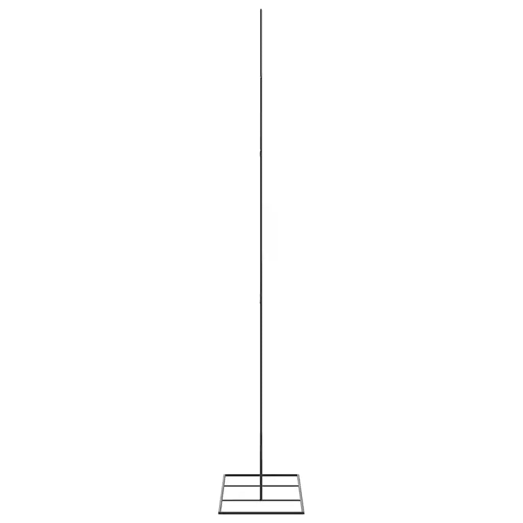 Albero di Natale Decorativo in Metallo Nero 180 cm 4018952