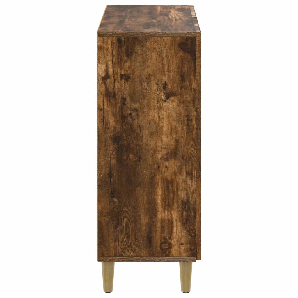 Mobile per scarpe DELFT 59,5 x 39,5 x 90 cm Rovere Fumo 897090