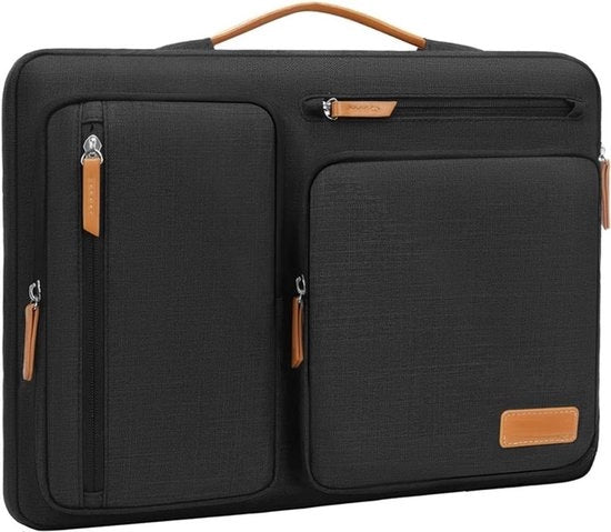 Tavolo da disegno 12,9 pollici con laptophoes, tas da trasporto con apertura laterale e 4 tasche di chiusura rapida, nero