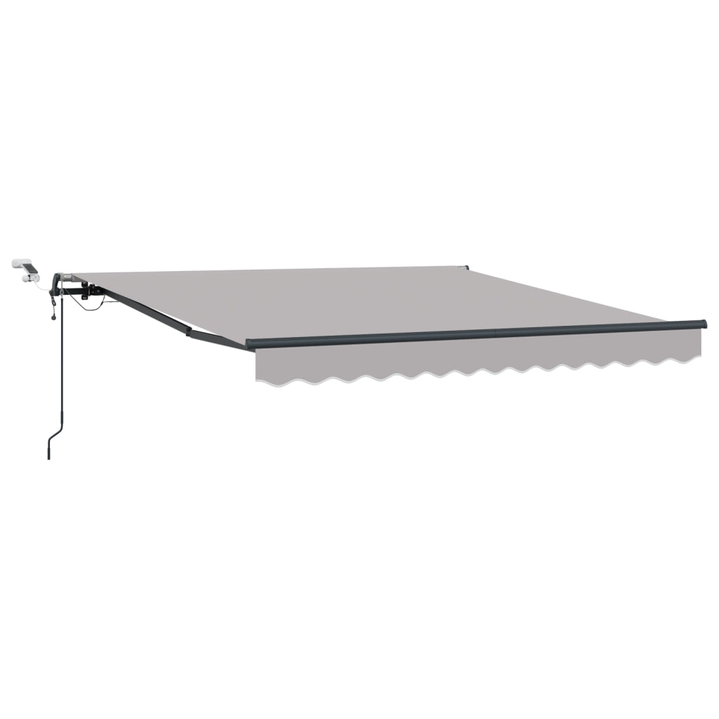Tenda Retrattile Automatica  Grigio Chiaro 300x250 cm
