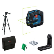 Bosch GLL 20‑22 G + BT150 Livella Laser 2 linee, verde 20 m + treppiede BT150