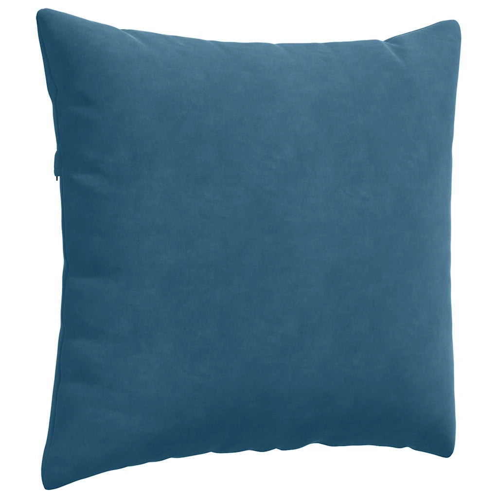 Cuscini da Divano 2 pcs Blu 45 x 45 cm Tessuto in Cords