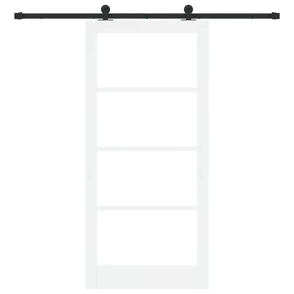 Porta scorrevole ORKDAL Bianco e Nero 93 x 202 cm 3332036