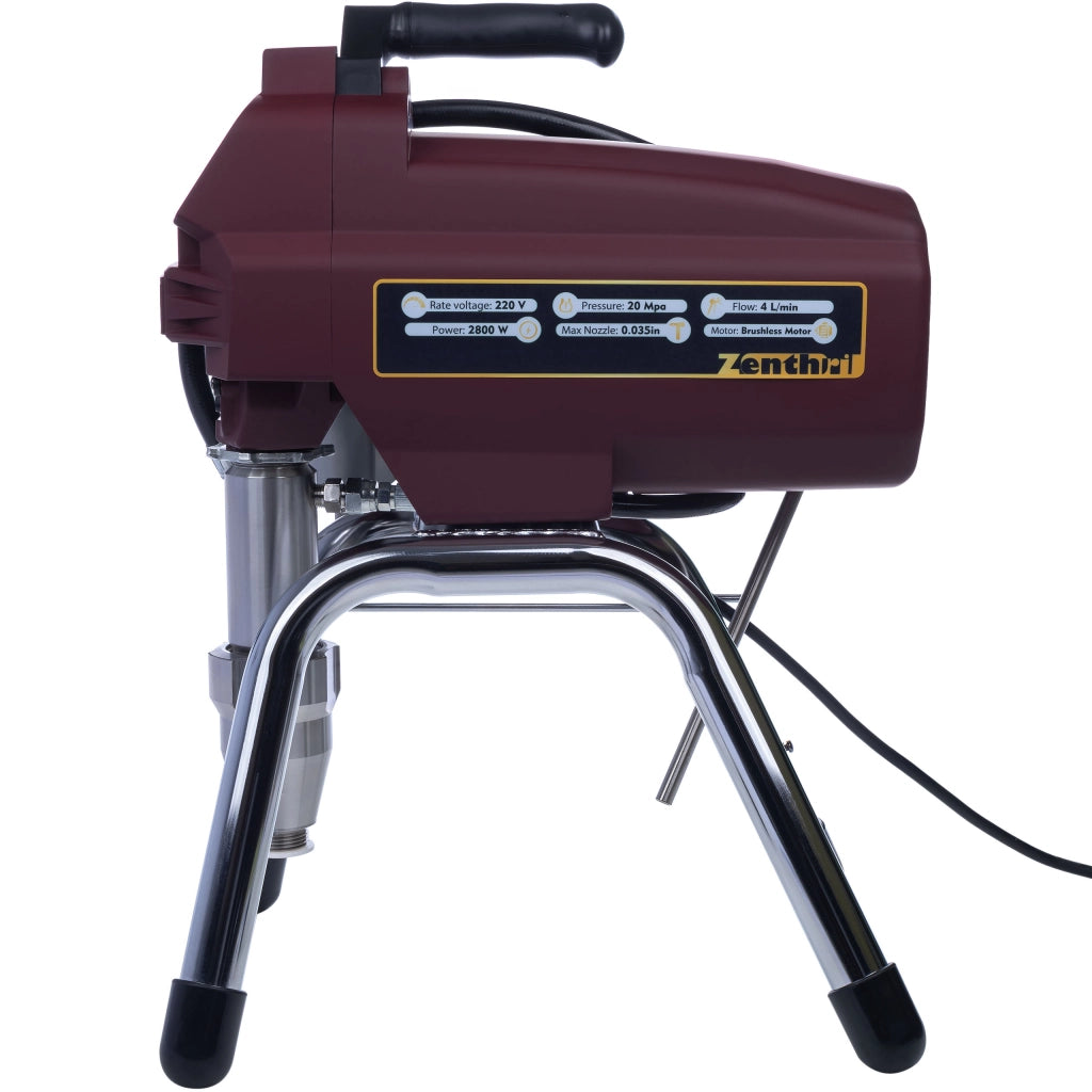 Pompa Airless Zenthril Prime F – 2800W, 20MPa, 4L/min | Tecnologia ZenControl, Motore Brushless, Display LCD