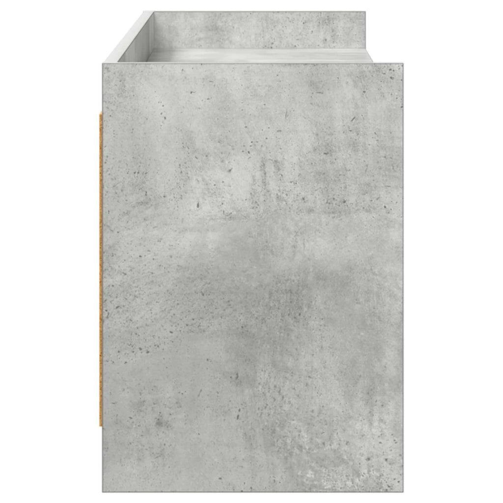 Mobile TV 168 x 33 x 47 cm Grigio Cemento Legno ingegnerizzato 8011238