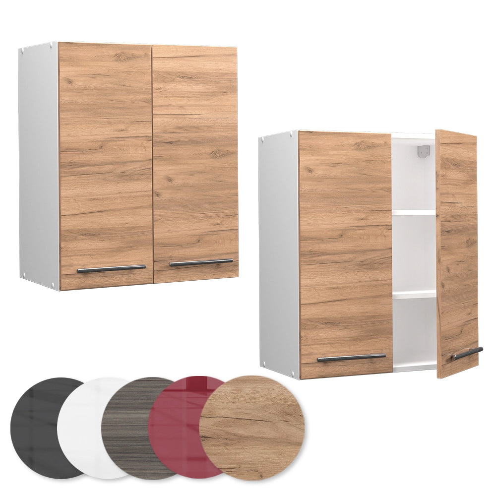 Pensile da cucina Fame-Line Rovere dorato/Bianco 60 cm Vicco
