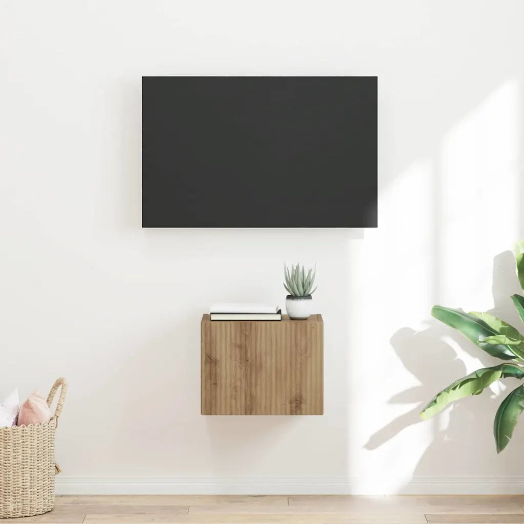 Mobile TV da parete Rovere Artigianale 39 x 31 x 29,5 cm