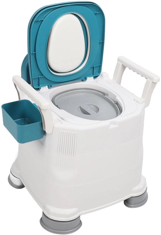 Sedile Idraulico Adattabile - Sedile Idraulico Portatile - Sedile Idraulico con Maniglie - Braccio Rimosso - Poggiatesta Antiscivolo - Pieghevoli Supporti Pedali Antiscivolo - Adatto per Anziani