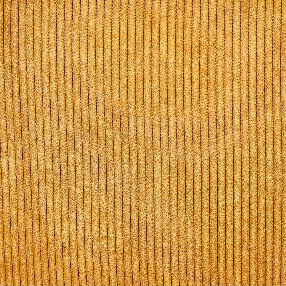Set di 2 cuscini decorativi in velluto a coste giallo 47 x 27 cm stile moderno tradizionale