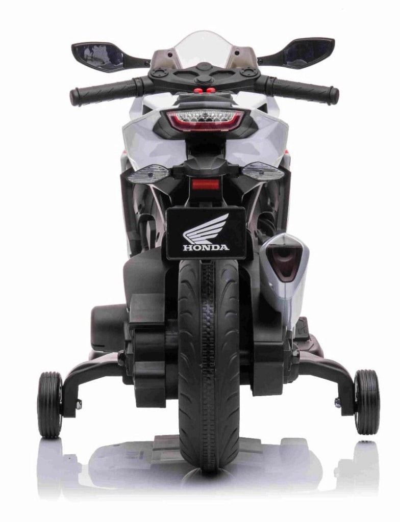 Moto Elettrica per Bambini 12V con Licenza Honda CBR 1000RR Bianca