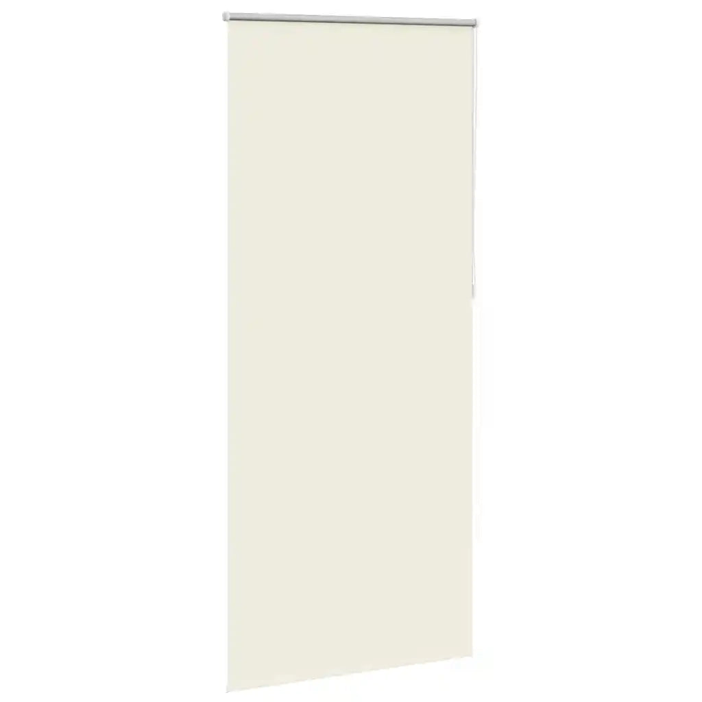 Tenda a rullo oscurante 104,4x230 cm Tessuto Larghezza 100 cm bianco sporco 240153