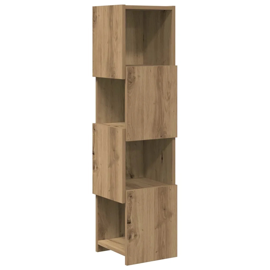 Mobile angolare Rovere artigianale 25,5x25x102cm