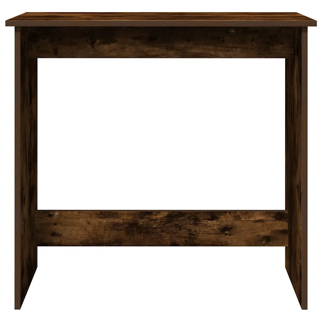 Scrivania Rovere Fumo 80x40x75 cm in Legno Multistrato
