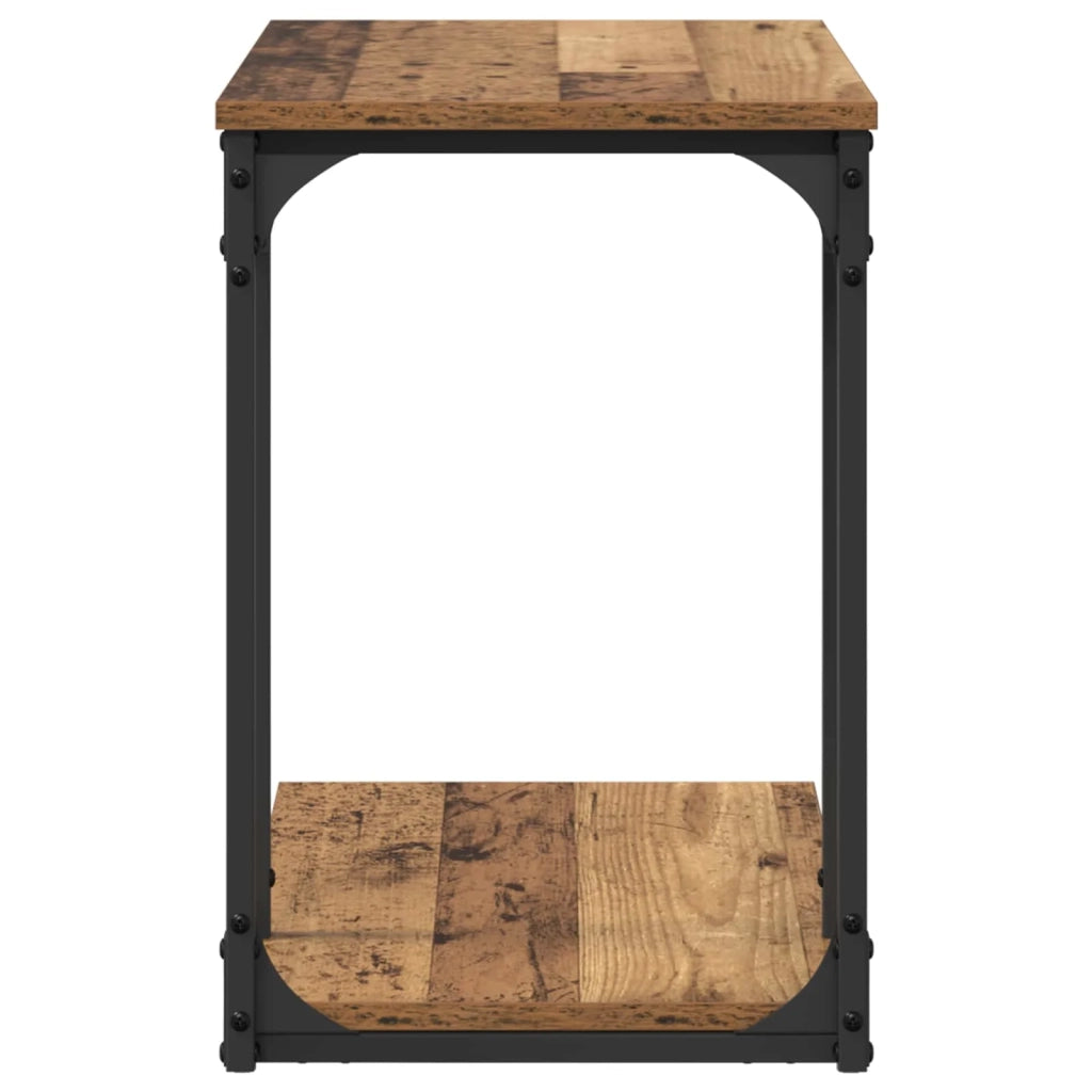 Tavolo laterale Legno vecchio 50 x 35 x 52 cm Legno multistrato 881180