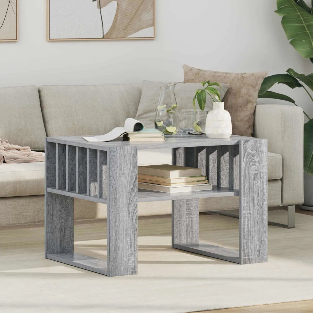 Tavolino da salotto Grigio Sonoma 66 x 49,5 x 45 cm 8000121