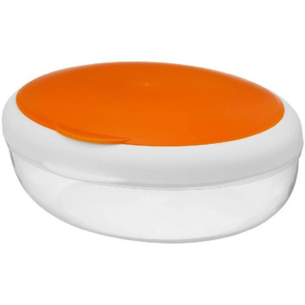Trade Shop - Contenitore Cibo Porta Pranzo Posate Forchetta Pieghevole Contorni Ovale Lavoro -