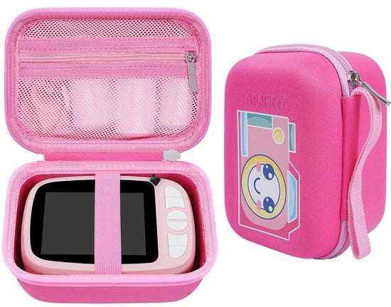 Tas di protezione per fotocamere istantanee - compatibile con fotocamere istantanee - tessuto morbido - dimensioni 10,7 x 9,2 x 15,4 cm - leggero - prevenzione danni - tasca per fotocamera