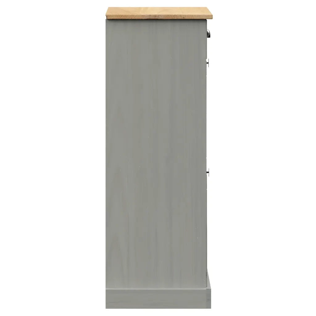 Scarpiera | Mobile per scarpe VIGO 60x35x96 cm in Legno Massello di Pino