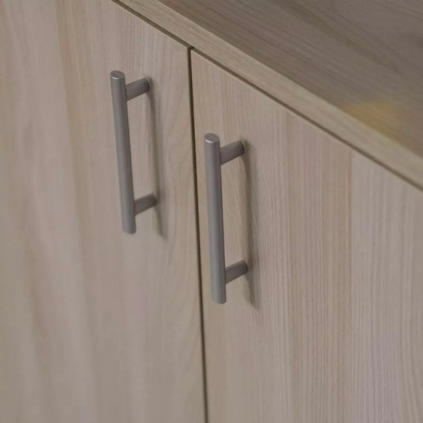 Armadietto Multiuso 2 Ante 72,3x36x81 cm in Truciolare Nobilitato Olmo