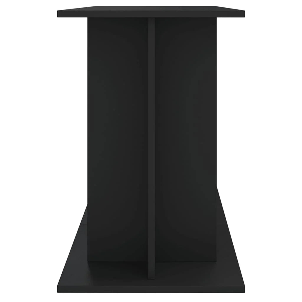 Base per mobiletto per acquario 120 x 40 x 60 cm legno ingegnerizzato nero 02_0045050