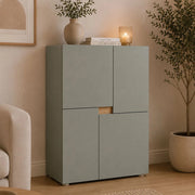 Madia Lerinito, Credenza un Ripiano, 60x42x84h cm Verde