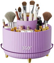 360° giroscopico supporto per penne, organizzatore per ufficio con 5 compartimenti, supporto per penne, cassetto di archiviazione per attrezzi artistici per la casa, ufficio, organizzatore per ufficio e organizzatore per attrezzi per ufficio (blu)