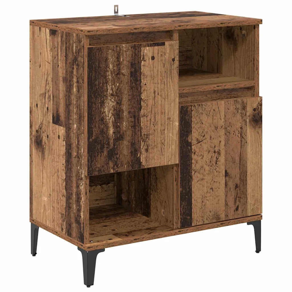 Sideboards 2 pcs Legno vecchio 60 x 35 x 70 cm 3415567
