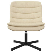 Sedia girevole Crema 63 x 75 x 76 cm Tessuto CFW1298262