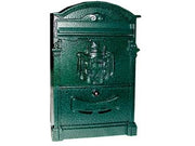 CASSETTA POSTALE IN ALLUMINIO PER ESTERNI RESIDENCE VERDE  cm.25x9x41h. colore verde anticato    QUALITY