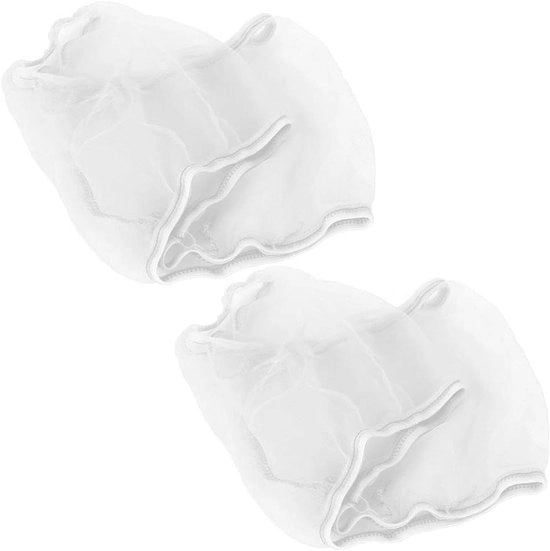 Copertura universale per gabbie di uccelli con raccoglitore di semi - Set da 2 pezzi - Tessuto a rete in poliestere - Accessori per gabbie - Adatto per gabbie di piccole dimensioni