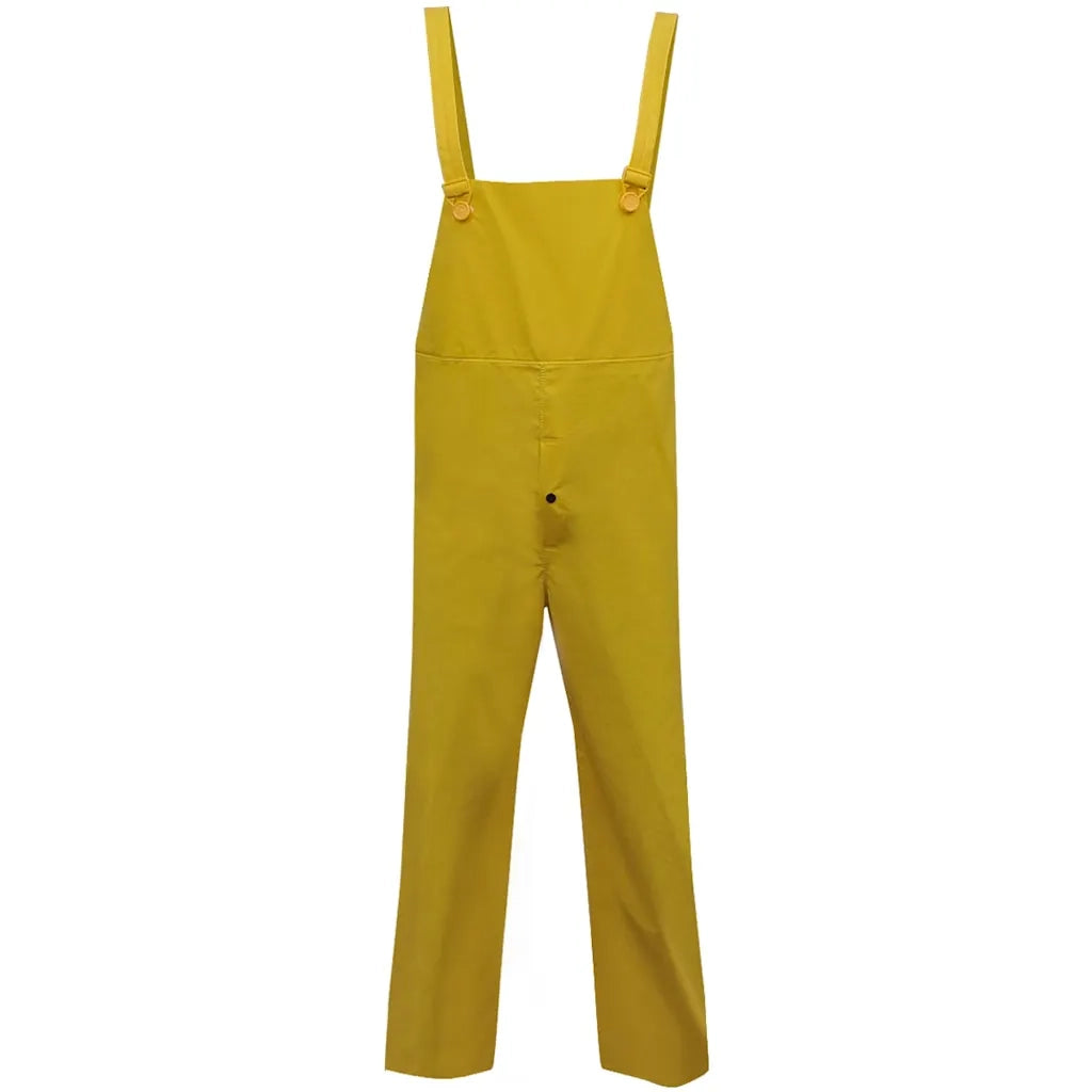 Impermeabile Verde resistente a 2 pezzi con cappuccio Giallo L