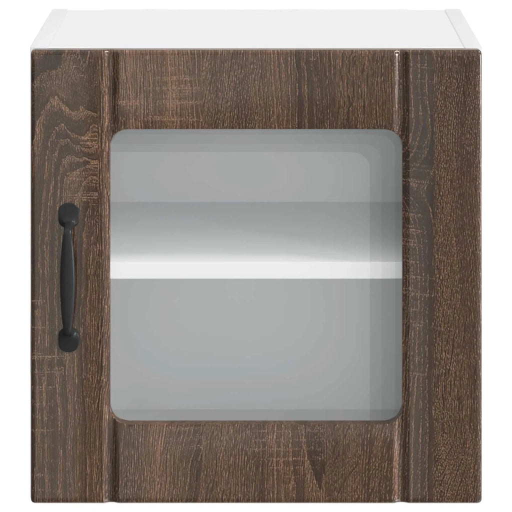 Mobile da cucina 2 pz-Set di 2 Armadio da cucina Rovere Marrone 40 x 31 x 40 cm 985162