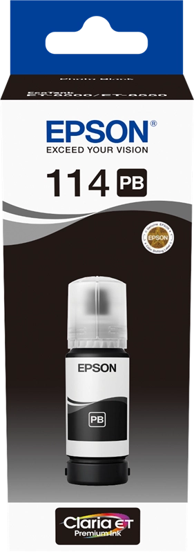 Epson 114 EcoTank Photo Black ink bottle