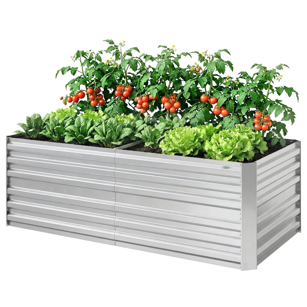 Tavolo da pranzo esterno in polyrattan ¨C zephmum ¨C grigio 180x90x59 cm