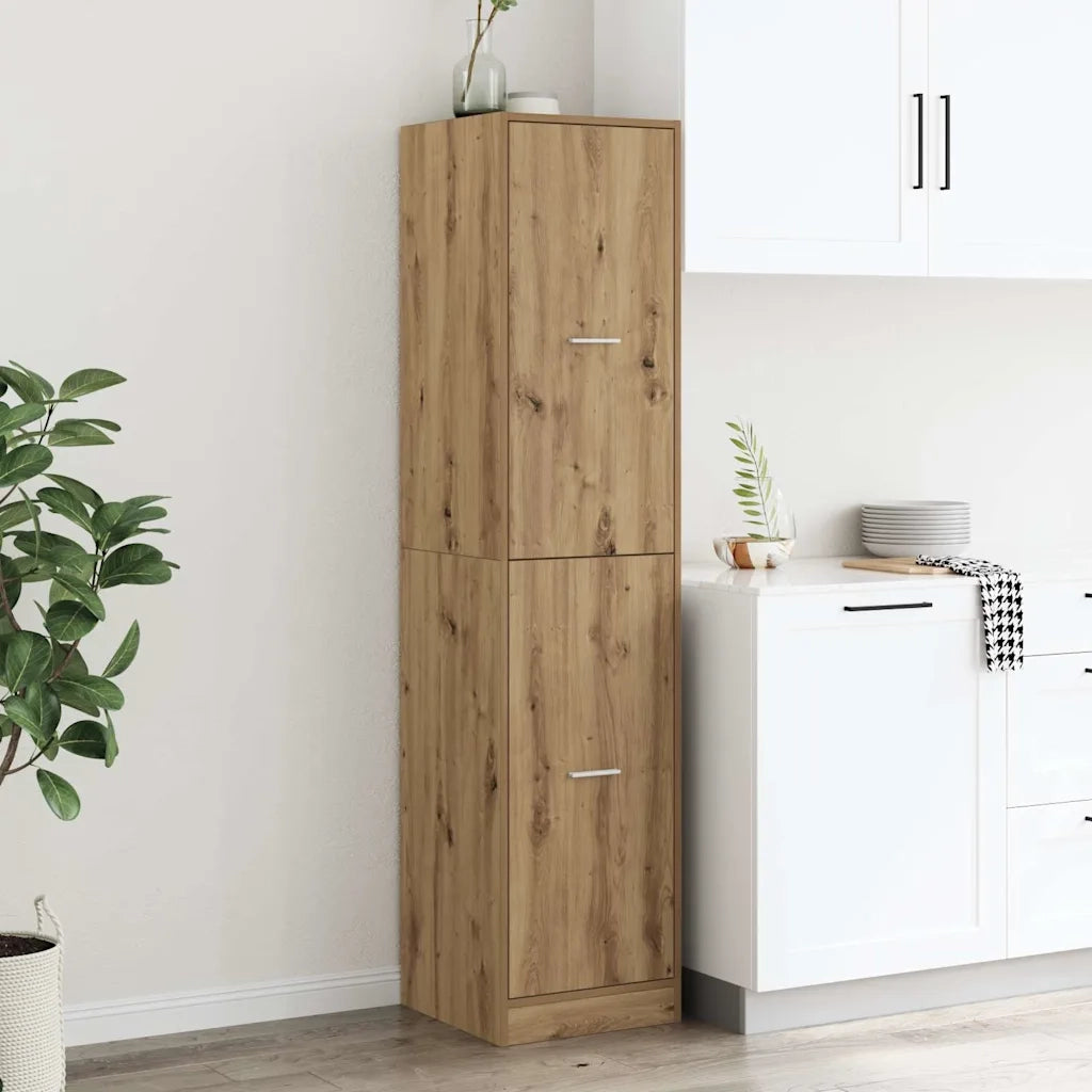 Armadietto da Farmacia Rovere 40x41x174,5 cm in Truciolato 3309653