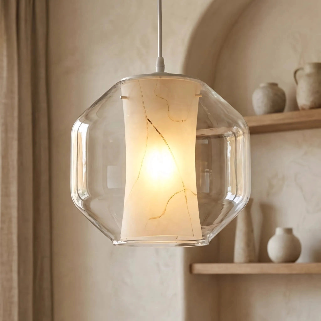 Lampada White Marble APP908-1CP