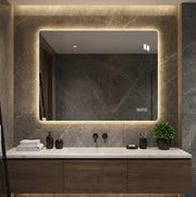 Specchio da bagno LED antiappannamento con memoria