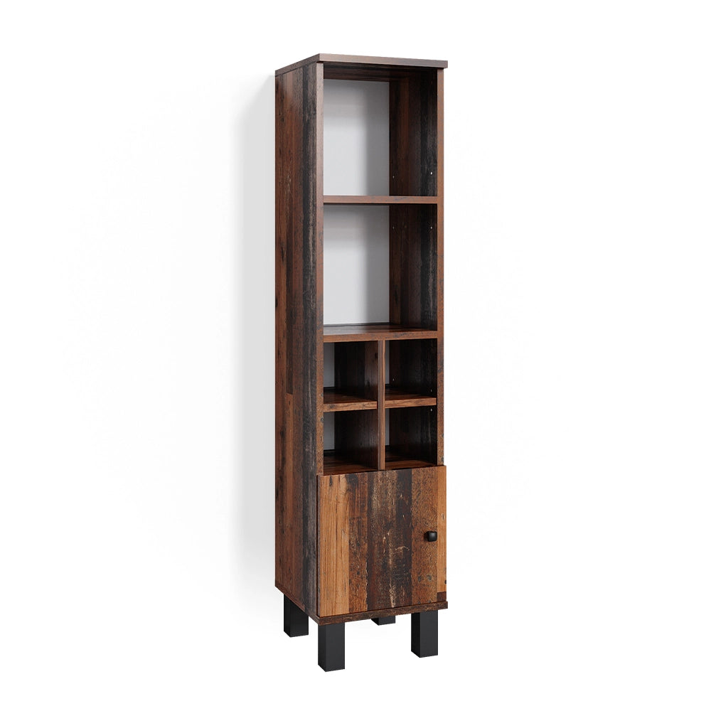 Mobiletto bagno Fynn Rovere rustico 30 x 130.6 cm porta piccola Vicco
