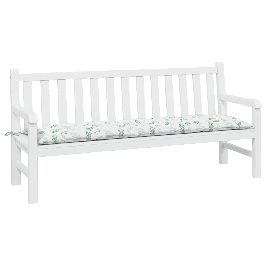 Cuscino per Panca a Foglie 180x50x7 cm in Tessuto Oxfordcod mxl 119592
