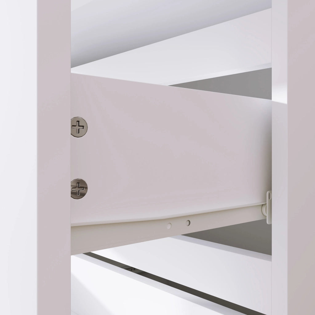Cassettiera 4 Cassetti ¨C Zephmum ¨C Bianco 55x33x80
