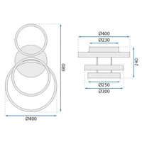 Lampada Led G003-c Gold