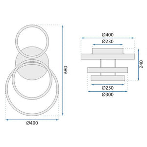 Lampada Led G003-c Gold