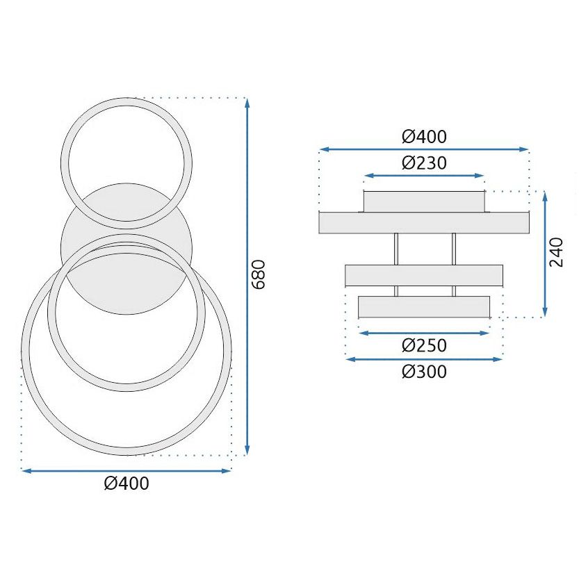 Lampada Led G003-c Gold