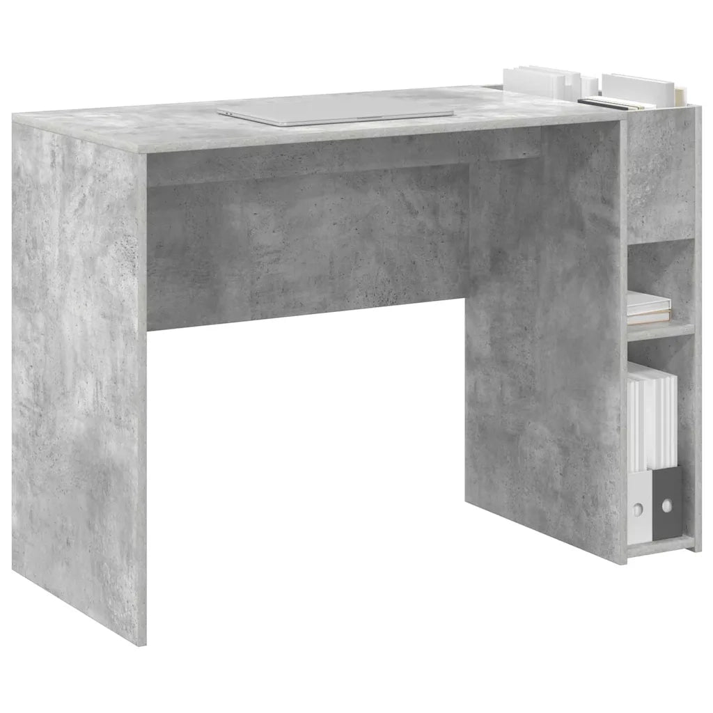 Scrivania Grigio cemento 109 x 50 x 78 cm Legno multistrato 891203
